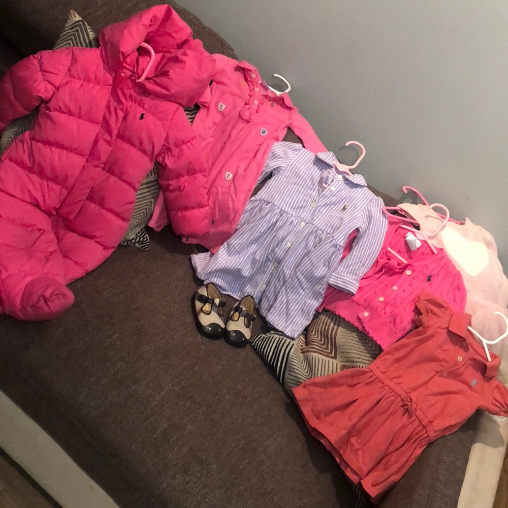 Ralph Lauren Baby Girl Bundle!Burberry Shoes inc. - Picture 1 of 2